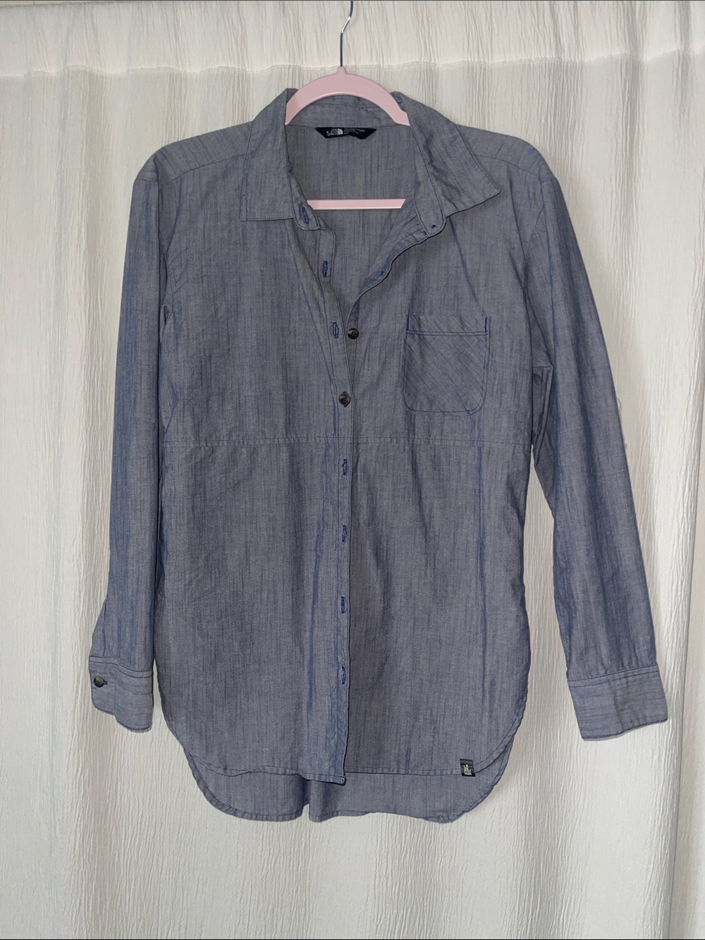 The North Face Men's Light Blue Shirt Jacket
